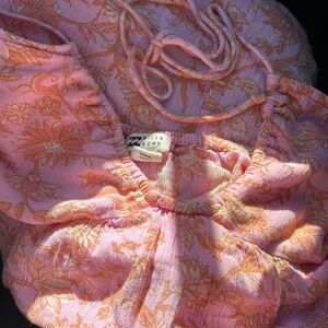 billabong pink sundress